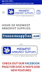 Mobile Screenshot of midwestarboristsupplies.com